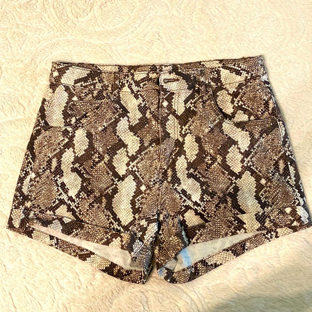 Brown and beige